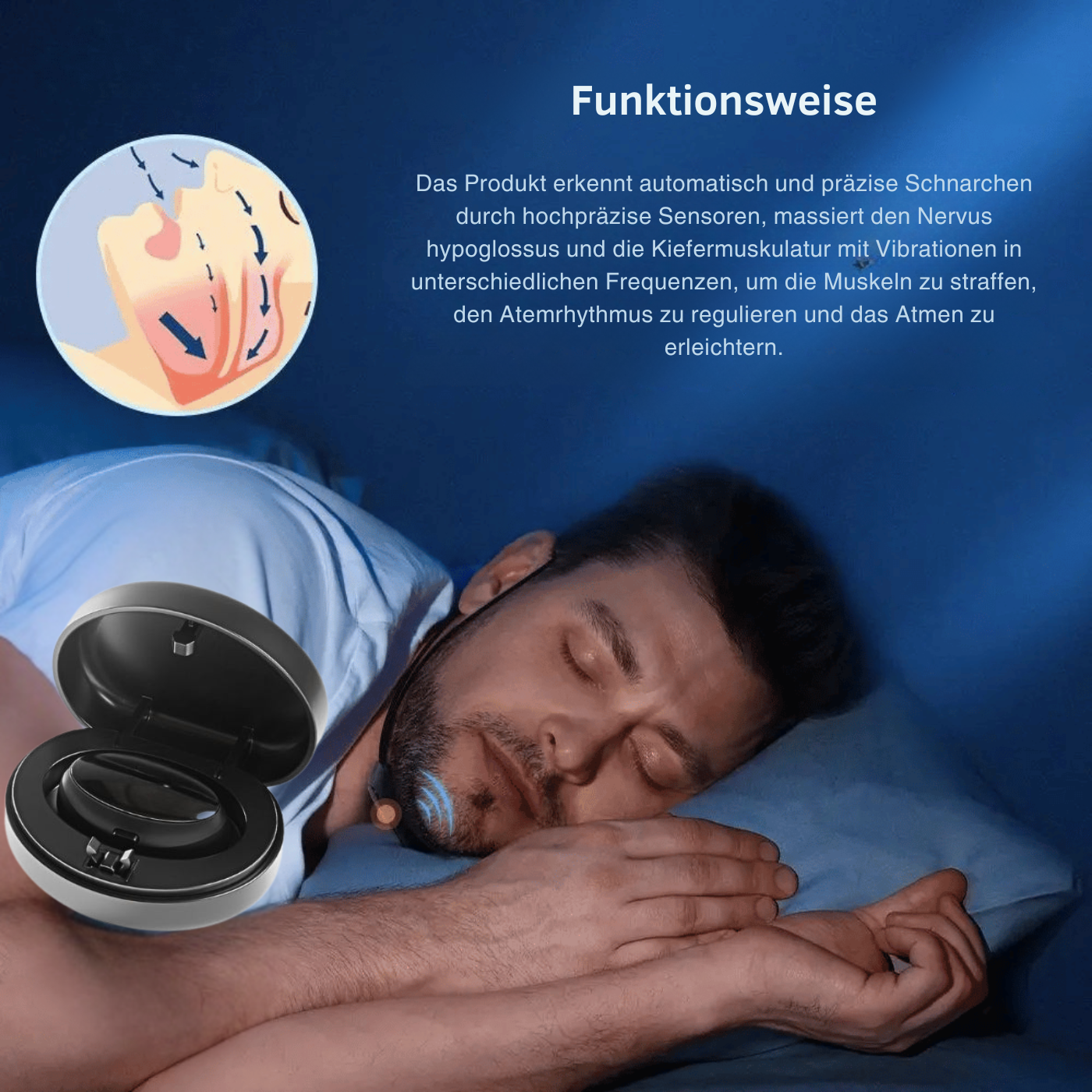 SleepClear | Anti-Schnarch Neurostimulationsgerät