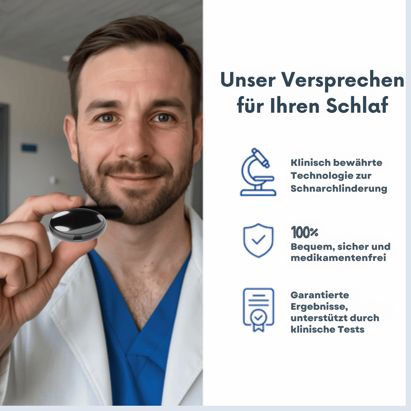 SleepClear | Anti-Schnarch Neurostimulationsgerät